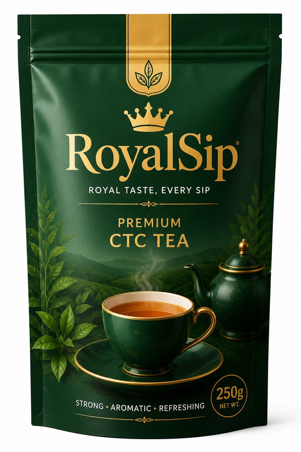 Royal Sip premium CTC tea pack